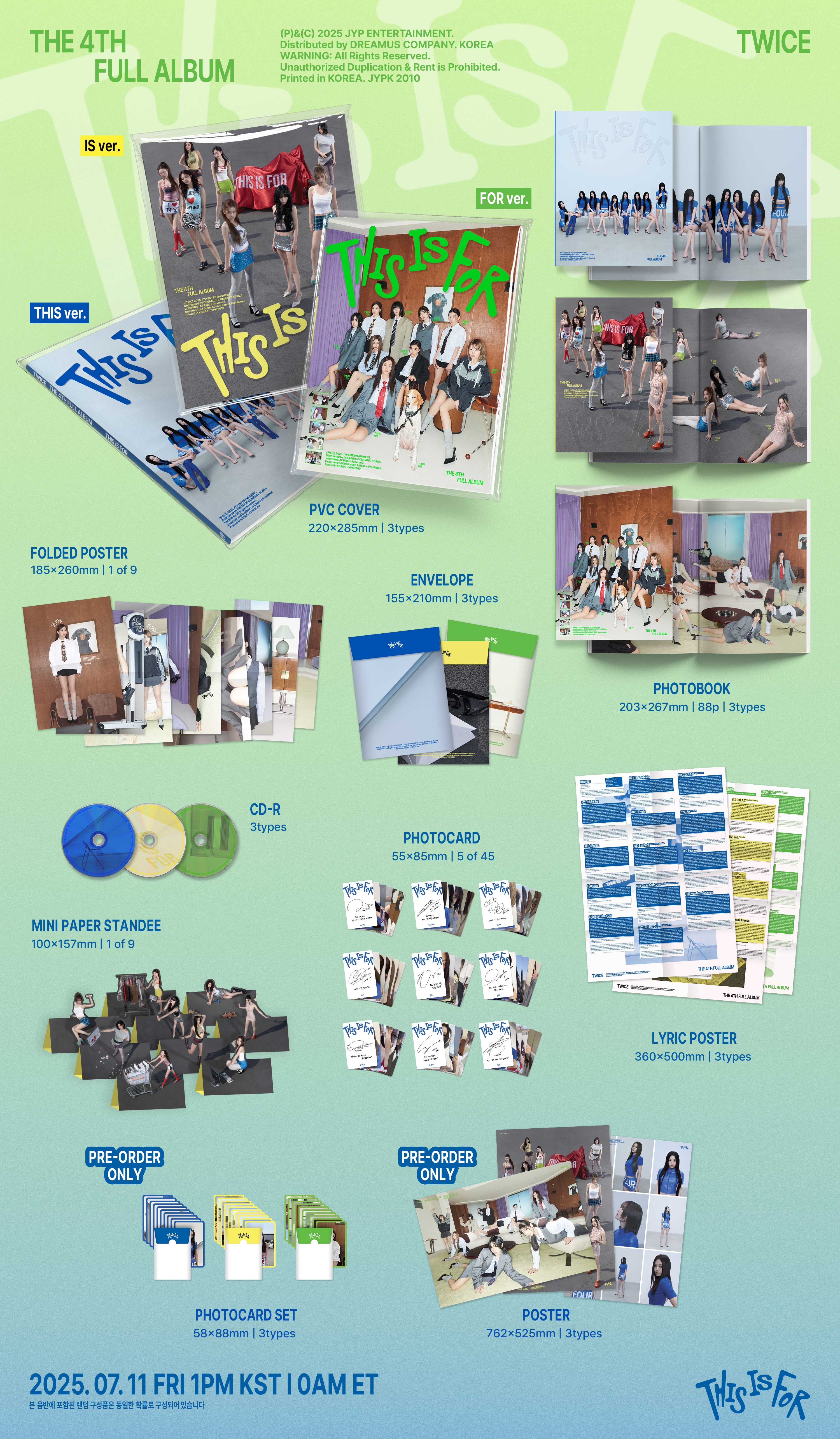 TWICE - THIS IS FOR (PHOTOBOOK Ver.) SIN BENEFICIOS DE PREVE